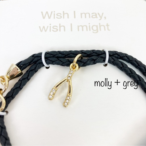 Vera Bradley Wish Bone Wrap Bracelet New - Picture 8 of 10